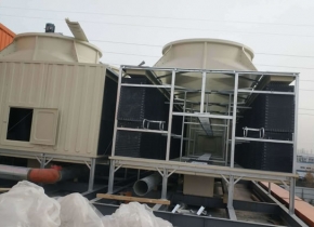 4000T横流塔安装中