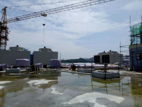 广州500TX8工地现场