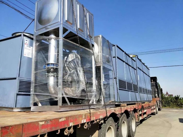 80-60T闭式冷却塔发货