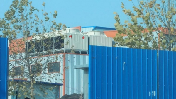 方形逆流冷却塔