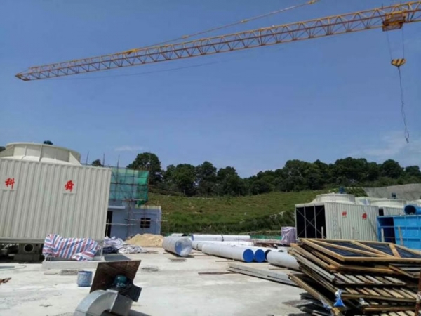 方形逆流冷却塔