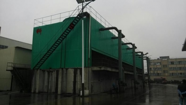 方形横流冷却塔